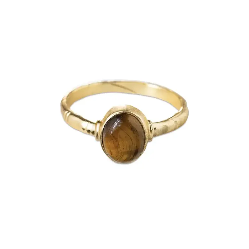 A BEAUTIFUL STORY BS CERTAIN TIGER EYE RING