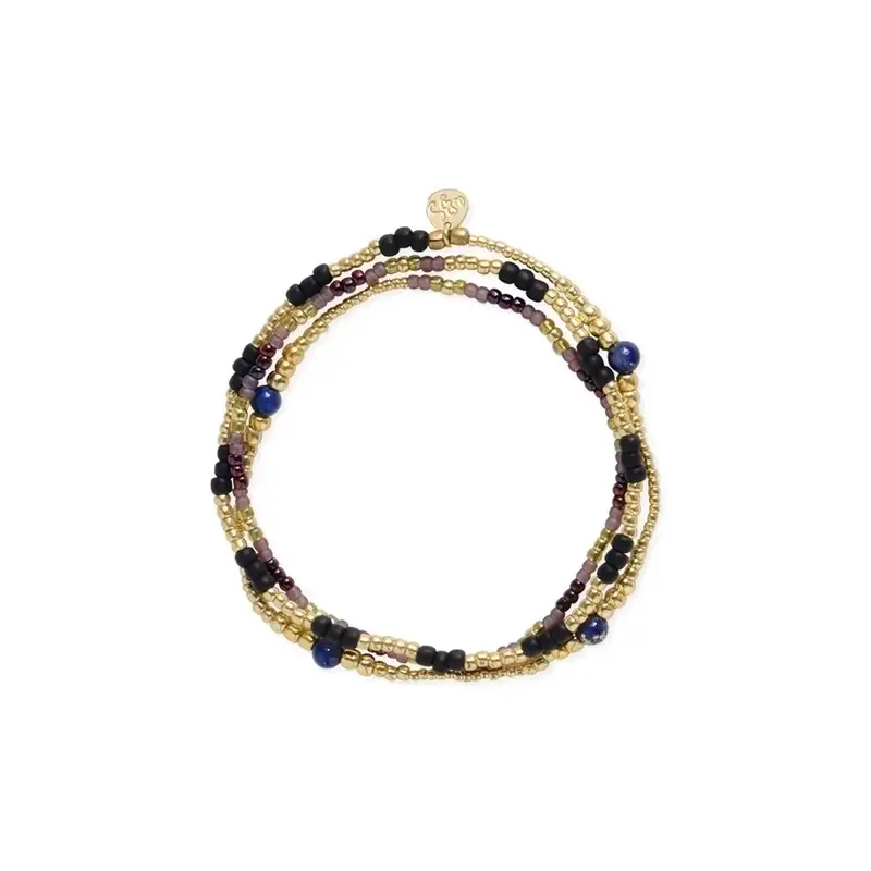 A BEAUTIFUL STORY BS BALANCED LAPIS LAZULI BRACELET