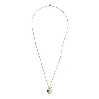 A BEAUTIFUL STORY BS PARADISE FIRE HEART NECKLACE