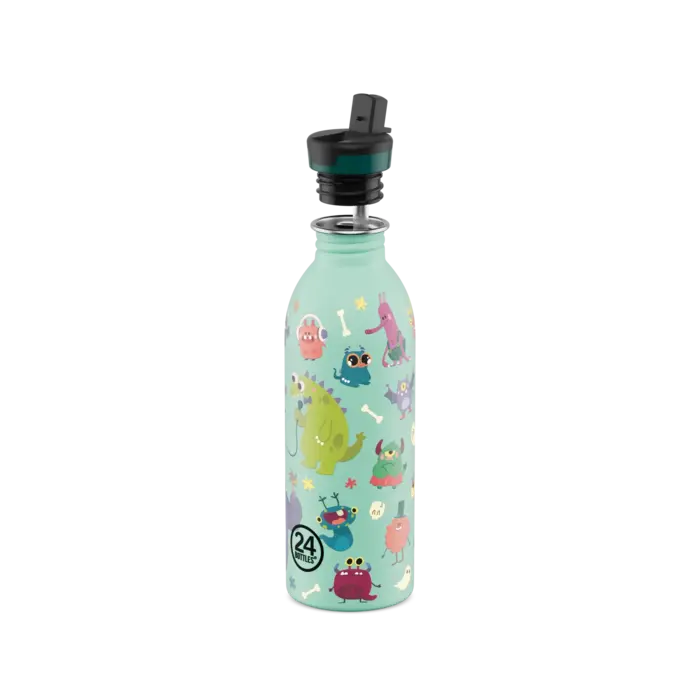 24 BOTTLES 24BOT URBAN BOTTLE 050 SPOOKY FRIENDS W/ SPORT LID