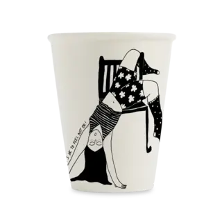 HELEN B HELEN B CUP DRAMA ON A CHAIR