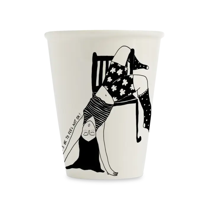 HELEN B HELEN B CUP DRAMA ON A CHAIR