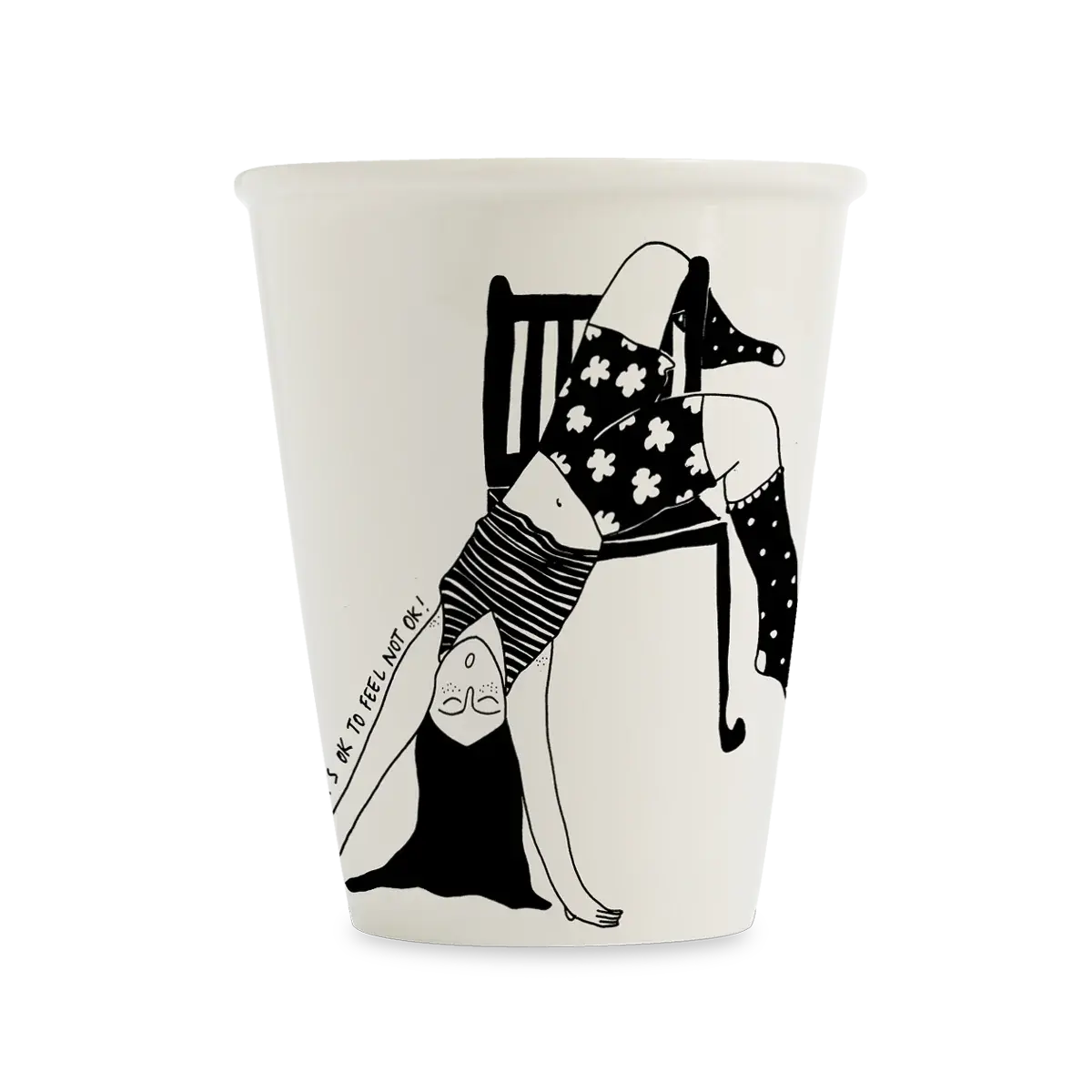 HELEN B HELEN B CUP DRAMA ON A CHAIR