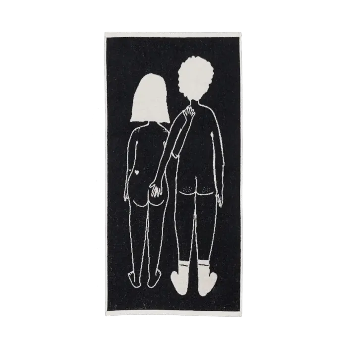 HELEN B HELEN B HANDDOEK NAKED COUPLE BACK