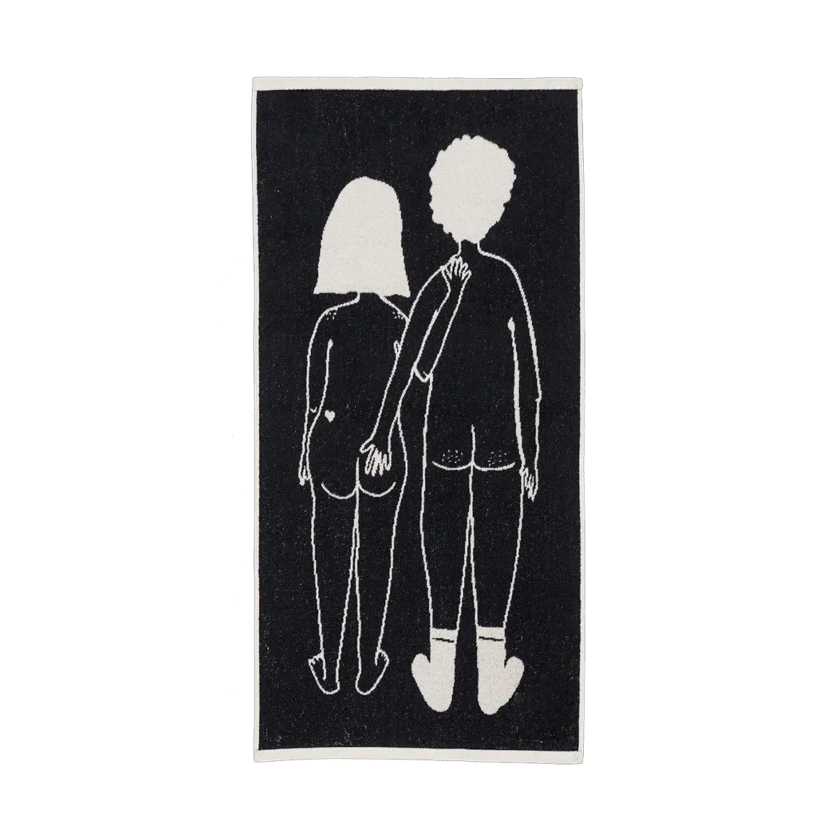 HELEN B HELEN B HANDDOEK NAKED COUPLE BACK