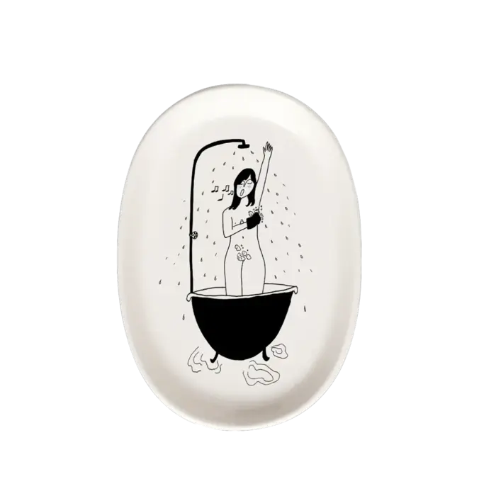 HELEN B HELEN B ZEEPSCHAALTJE BLACK TUB