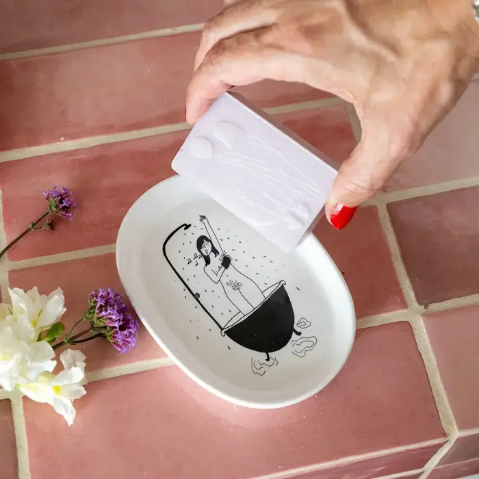 HELEN B HELEN B ZEEPSCHAALTJE BLACK TUB