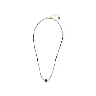 A BEAUTIFUL STORY BS DUSK LAPIS LAZULI NECKLACE