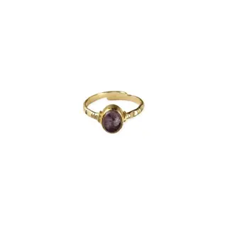A BEAUTIFUL STORY BS CERTAIN AMETHYST RING