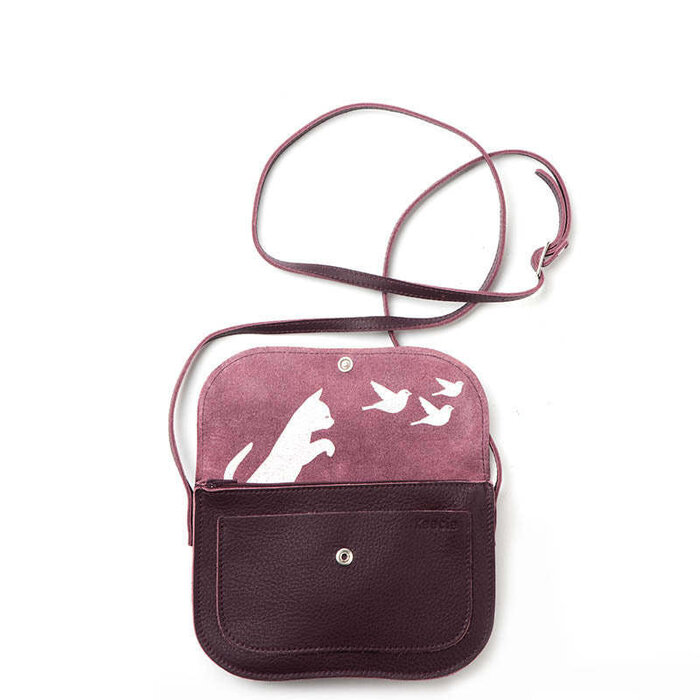 KEECIE KEECIE CAT CHASE AUBERGINE