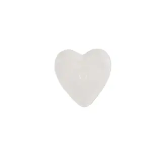 ZUSSS ZUSSS SPOON HOLDER HEART SHAPE WHITE