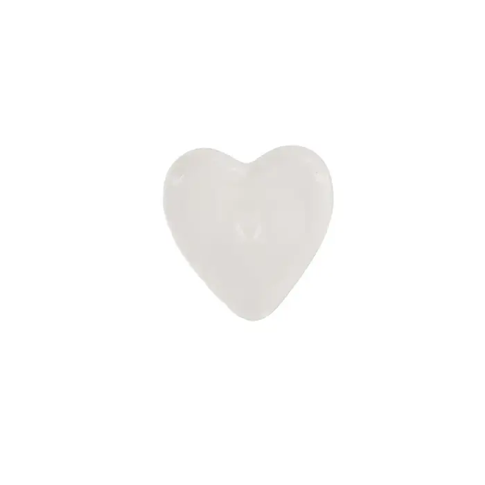 ZUSSS ZUSSS SPOON HOLDER HEART SHAPE WHITE