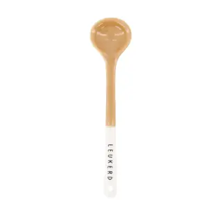 ZUSSS ZUSSS TEASPOON LEUKERD WHITE / CAMEL