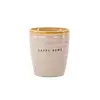 ZUSSS COFFEE MUG HAPPY HOME CREME