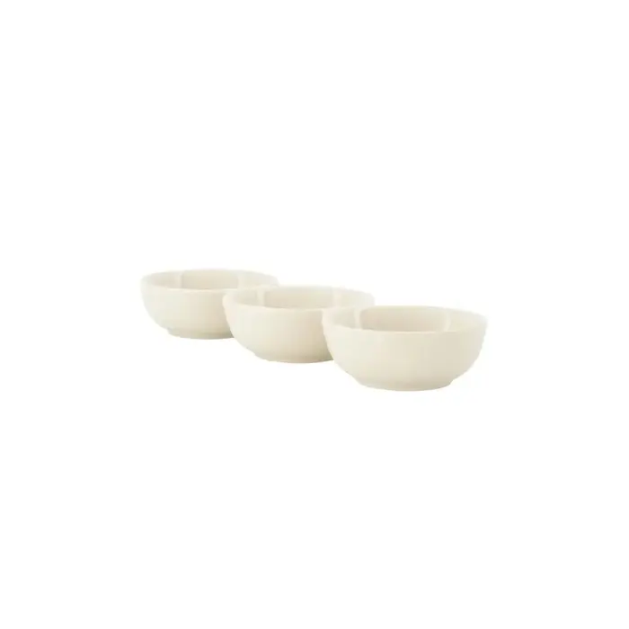 ZUSSS ZUSSS SERVING PLATE LOVE HAPPINESS HARMONY SAND