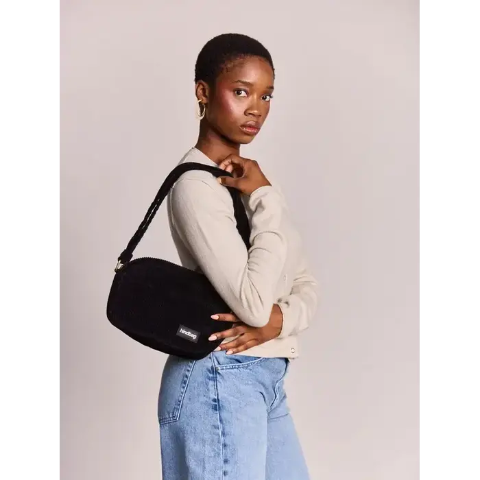 HINDBAG HINDBAG NINO VELOURS NOIR