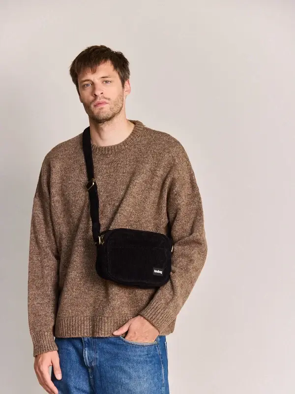 HINDBAG HINDBAG NINO VELOURS NOIR