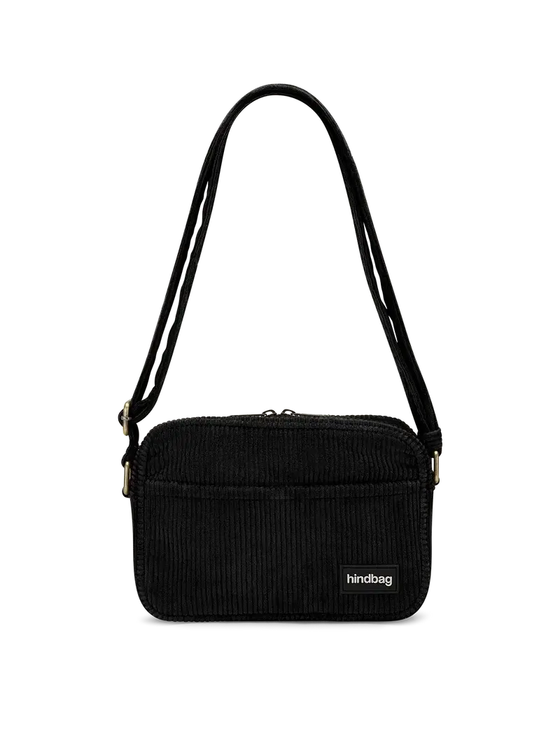 HINDBAG HINDBAG NINO VELOURS NOIR