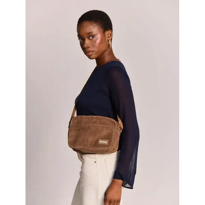 HINDBAG HINDBAG NINO VELOURS MACCHIATO