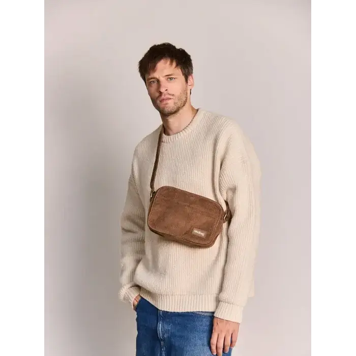 HINDBAG HINDBAG NINO VELOURS MACCHIATO