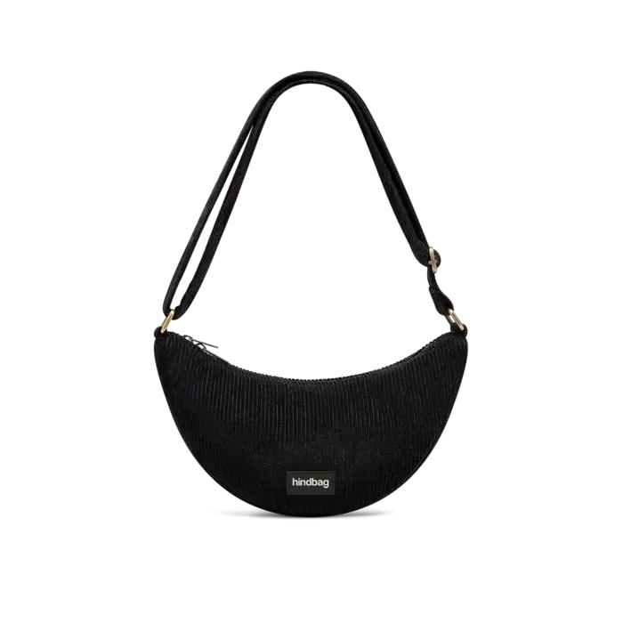 HINDBAG HINDBAG ANDREA VELOURS NOIR
