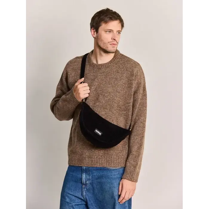 HINDBAG HINDBAG ANDREA VELOURS NOIR
