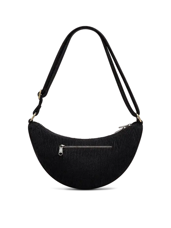 HINDBAG HINDBAG ANDREA VELOURS NOIR