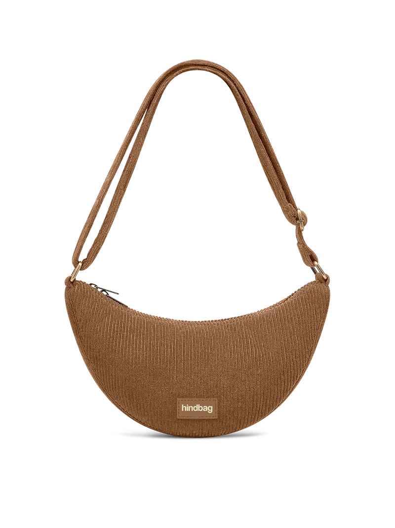 HINDBAG HINDBAG ANDREA VELOURS MACCHIATO