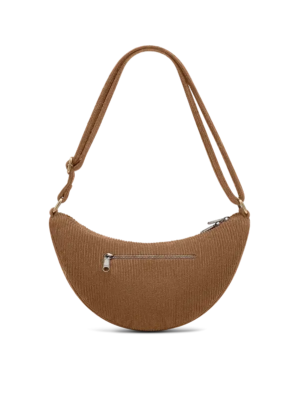 HINDBAG HINDBAG ANDREA VELOURS MACCHIATO