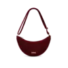 HINDBAG ANDREA VELOURS BORDEAUX