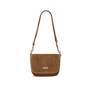 HINDBAG HINDBAG MARGAULT VELOURS MACCHIATO