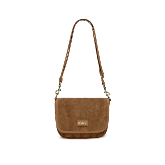 HINDBAG HINDBAG MARGAULT VELOURS MACCHIATO