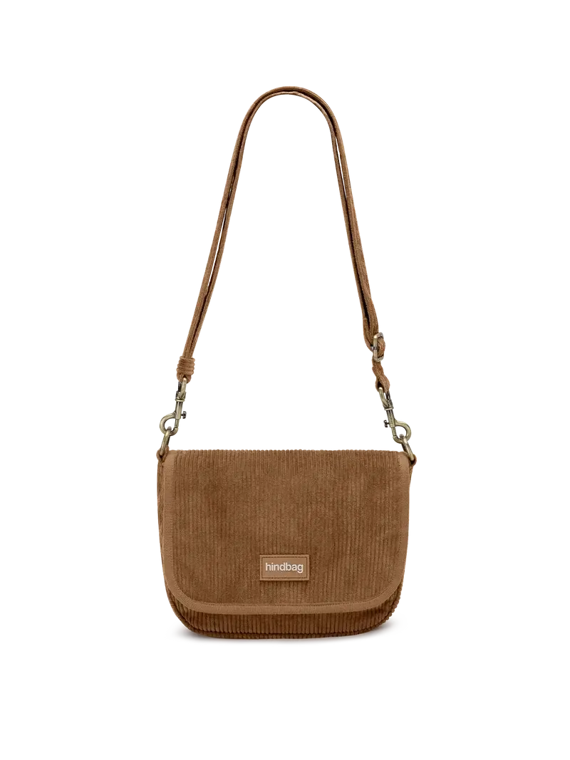 HINDBAG HINDBAG MARGAULT VELOURS MACCHIATO