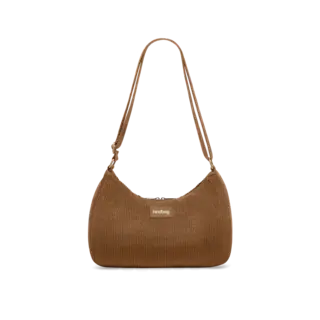 HINDBAG HINDBAG ROSA VELOURS MACCHIATO