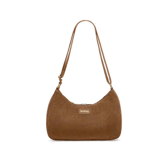 HINDBAG HINDBAG ROSA VELOURS MACCHIATO