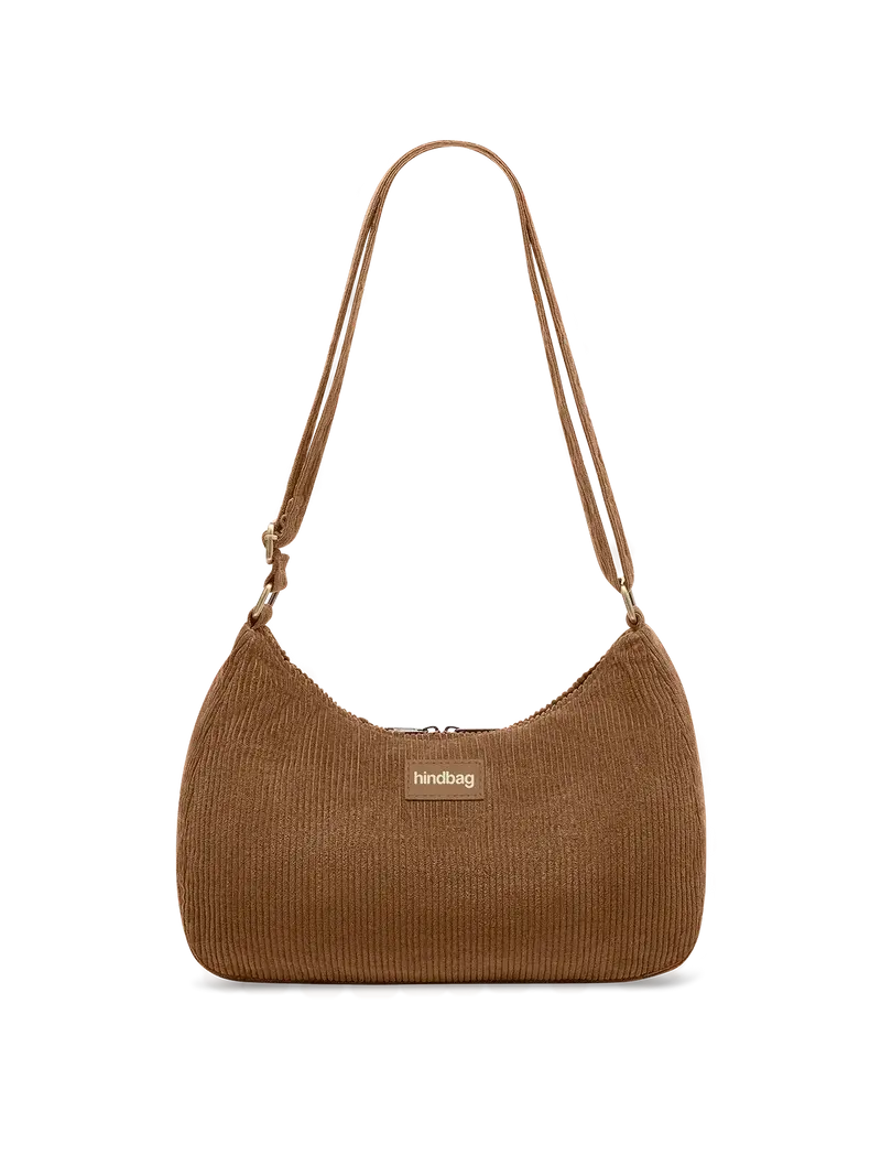 HINDBAG HINDBAG ROSA VELOURS MACCHIATO