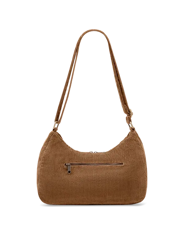 HINDBAG HINDBAG ROSA VELOURS MACCHIATO