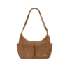 HINDBAG EMILE VELOURS MACCHIATO