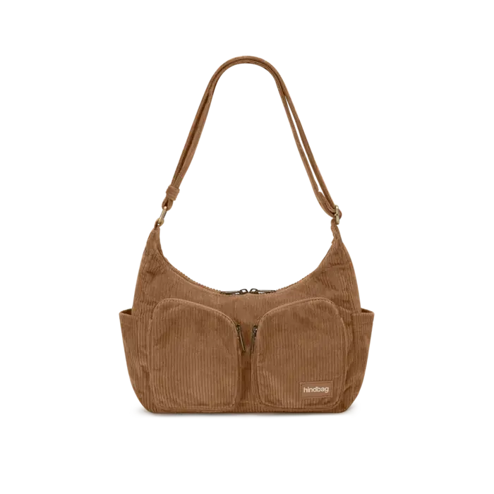 HINDBAG HINDBAG EMILE VELOURS MACCHIATO