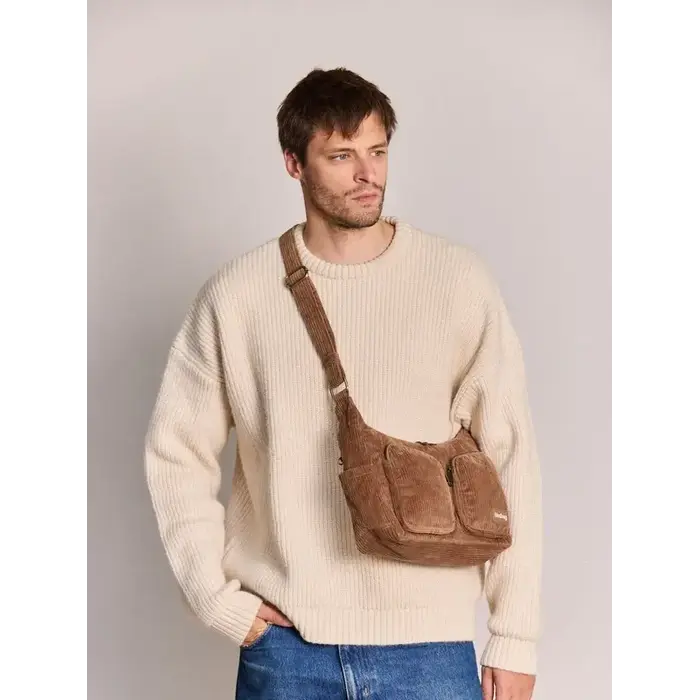 HINDBAG HINDBAG EMILE VELOURS MACCHIATO