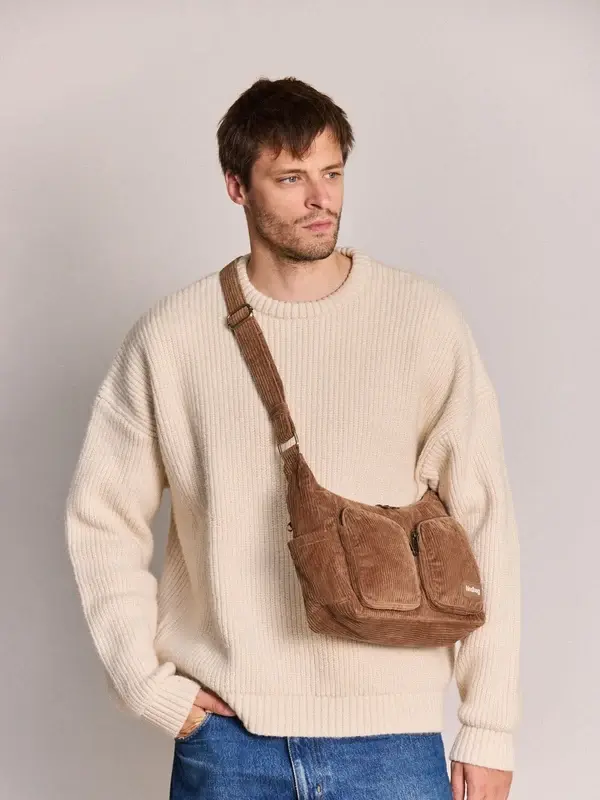 HINDBAG HINDBAG EMILE VELOURS MACCHIATO
