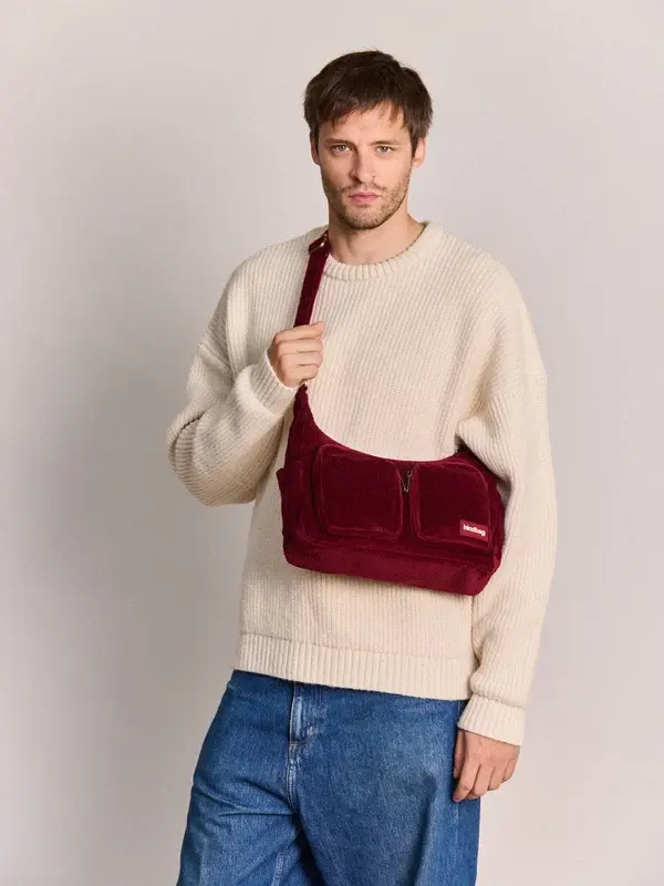 HINDBAG HINDBAG EMILE VELOURS BORDEAUX