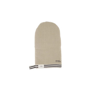 ZUSSS ZUSSS OVEN MITT HAPPINESS SAND
