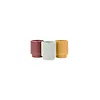 ZUSSS SET OF 3 SCENTED CANDLES IN TUBE ENJOY MULTICOLOR