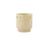 ZUSSS SCENTED CANDLE CERAMIC HEARTS SAND
