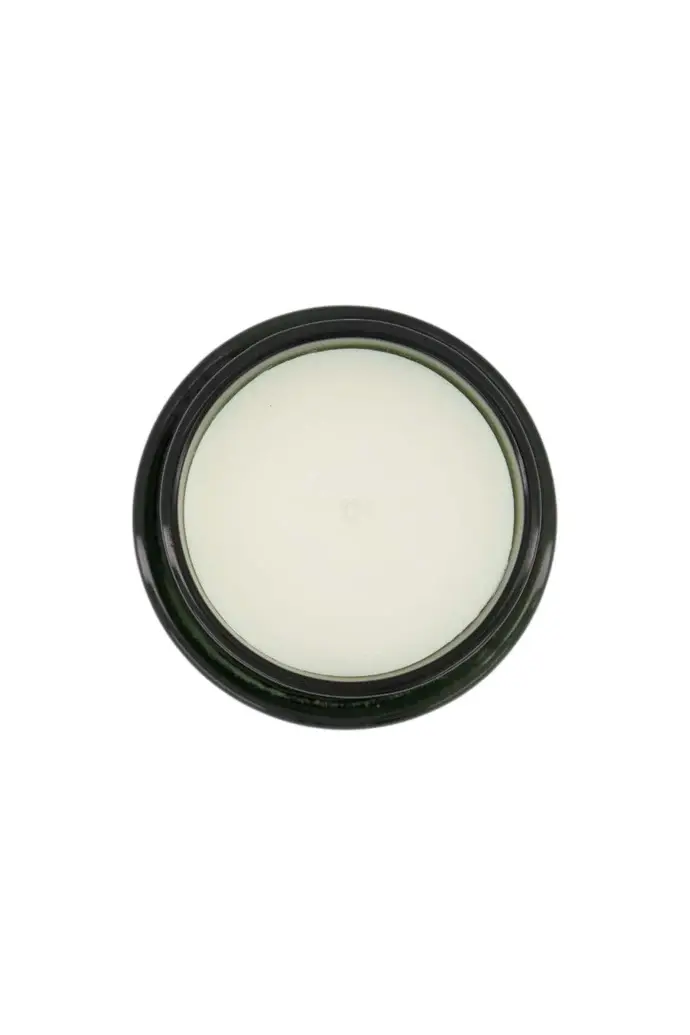 ZUSSS ZUSSS SCENTED CANDLE GLASS WITH DOME HAPPY HOME DARK GREEN
