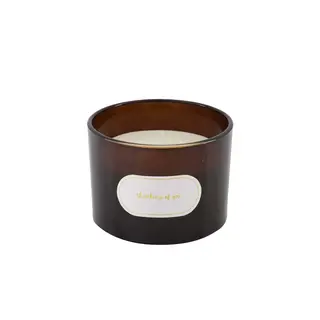 ZUSSS ZUSSS SCENTED CANDLE GLASS THINKING OF YOU DARK BROWN