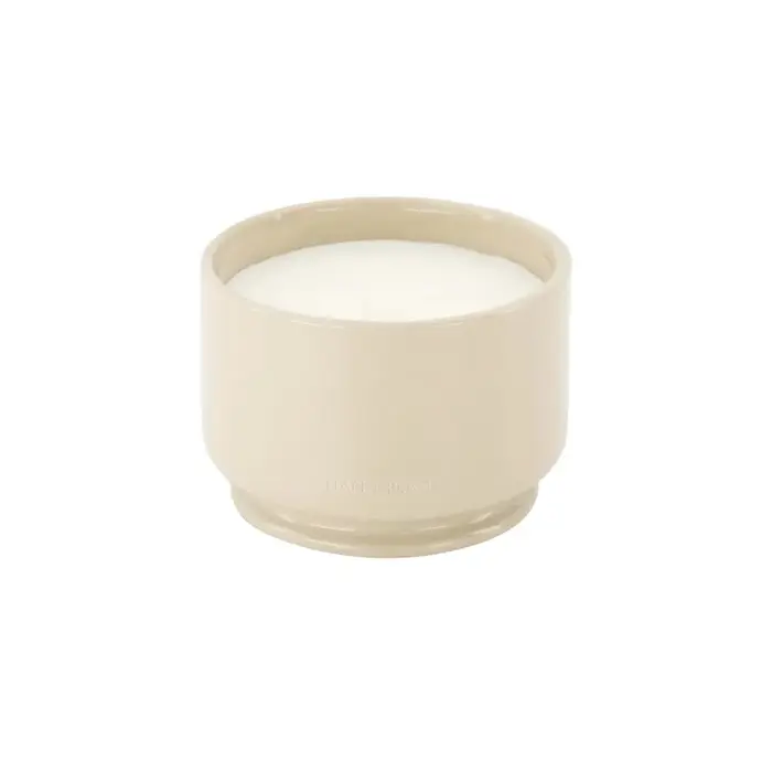 ZUSSS ZUSSS SCENTED CANDLE CERAMIC HAPPY PLACE SAND