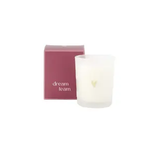 ZUSSS ZUSSS SCENTED CANDLE IN BOX DREAM TEAM DARK RED