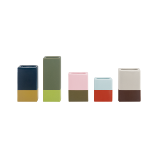 REMEMBER REMEMBER MINI VASES DIP (SET OF 5)